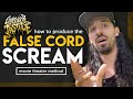 How To False Cord Scream Movie Theater Method