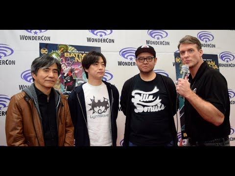 Junpei Mizusaki, Kazuki Nakashima, and Takashi Okazaki Interview at Batman Ninja Premiere