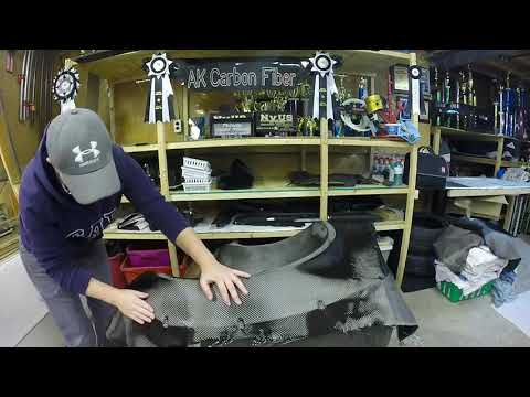 Carbon Fiber Overlay/Skinning Part 1: Laying the Carbon Fiber