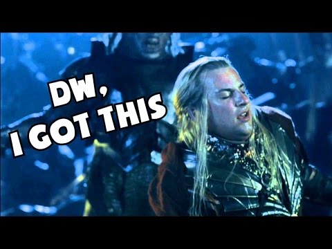 BFME2: Edain 4.1.2 - Helm's Deep Custom Map - What if Haldir Defended... everything?