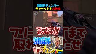頭脳派チェンバー、サンセットをお散歩【VALORANT】【ゆっくり実況】 #valorant #valorantclips #ゆっくり実況 #ヴァロラント　#バロラント