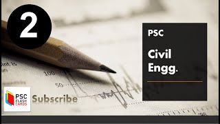 PSC Civil Engineering (Part 2) : Geology