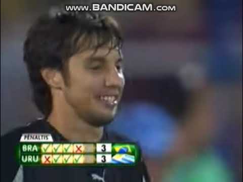 Disputa dos Pênaltis | Brasil (5) 2x2 (4) Uruguai | Semifinal da Copa América 2007 (10/07/2007)