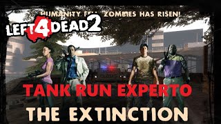 Left 4 Dead 2 - Tank Run Experto - The Extinction.