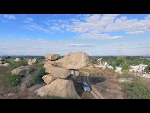 Amazing Drone footage over Balancing Rocks