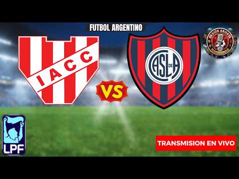 INSTITUTO VS. SAN LORENZO EN VIVO |TORNEO CLAUSURA🔴⚪vs🔵🔴¡LA GLORIA RECIBE AL CICLÓN EN ALTA CÓRDOBA!
