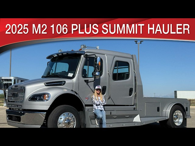 Preview image of 2025 Freightliner M2 106 Plus Model Summit Hauler youtube video
