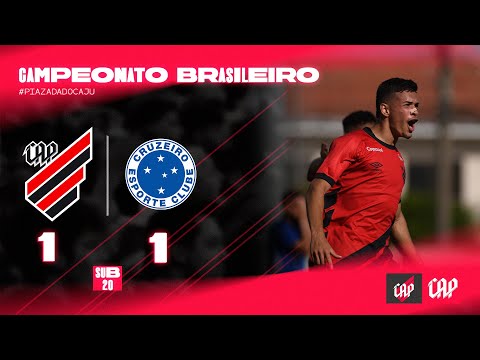 PIAZADA CLASSIFICADA! Athletico Paranaense 1x1 Cruzeiro - Brasileiro Sub-20 | MELHORES MOMENTOS