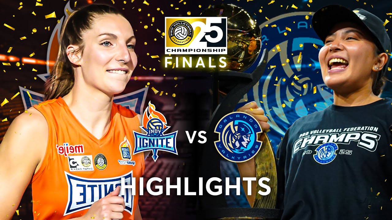Orlando Valkyries VS Indy Ignite | FINAL HIGHLIGHTS | PVF 2025