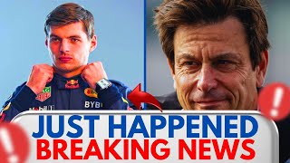 TOTO WOLFF ADMITS THAT MAX VERSTAPPEN IS THE FAVORITE TO REPLACE HAMILTON AT MERCEDES  - f1 news