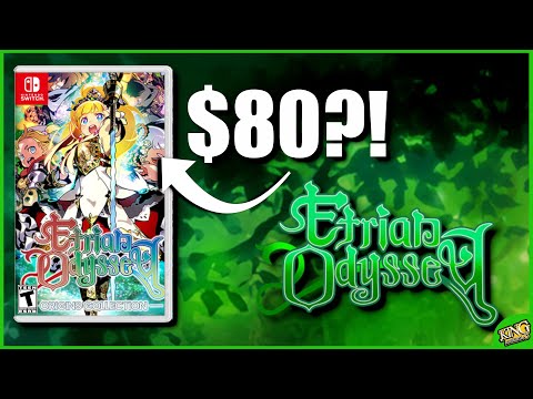 ATLUS OVERPRICED ETRIAN ODYSSEY ORIGINS COLLECTION?!?! | ATLUS News
