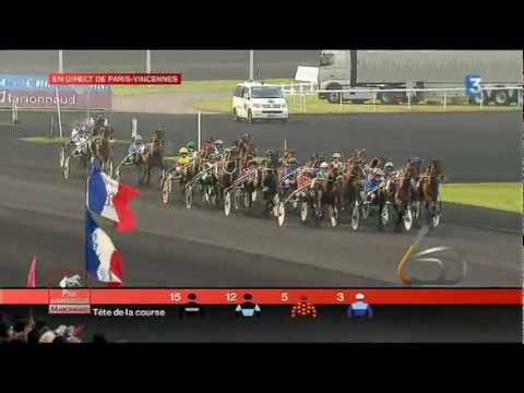 Prix d'Amérique 2012 - Ready Cash (Franck Nivard) - Roxane Griff - The Best Madrik