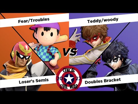 CCCW2022 - Doubles Loser's Semis - Fear/Troubles (Blue) vs Teddy/woody (Red)
