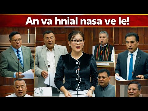 CM Pu Duha Bill put luh an hnial nasa! Mizoram Assembly Session inhnialna ngaihnawm