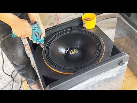 Martin Audio WS18X - Clone 2023 full plan- replica- medidas