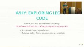 Pycon UK 2016: Python and static types: Let's use mypy!