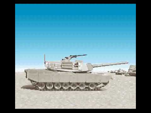 Super Battletank: War in the Gulf (SNES) - Mission 7