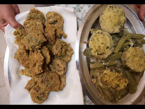 CARCIOFI FRITTI - RICETTA DELLA NONNA MARIA