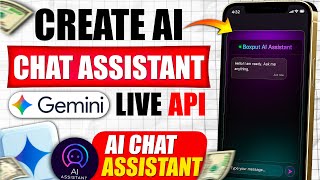 Build an AI Chat Assistant Using Gemini Live API | Complete Guide 2025