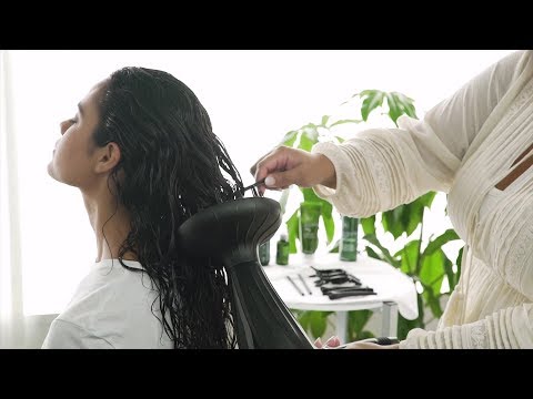 Using the LOC Method and Diffusing Naturally Curly Hair with John Paul Mitchell Systems® Products