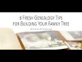 AF-357: 8 Fresh Genealogy Tips for Building Your Family Tree | Ancestral Findings Podcast