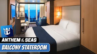 Anthem of the Seas | Balcony Stateroom Tour & Review 4K | Royal Caribbean