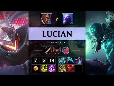 Lucian Mid vs Ryze - NA Grandmaster Patch 25.15