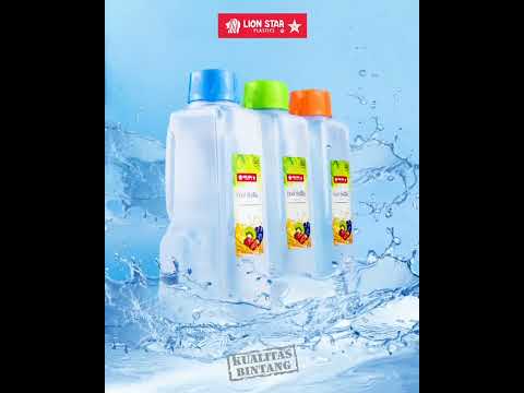 Features of Lionstar Fridge Bottle 2.2L Rainbow Cool Bottle J-8