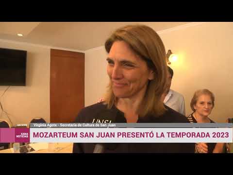 Mozarteum San Juan presentó la temporada 2023