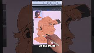 Digital Watercolor Portrait from Start to Finish