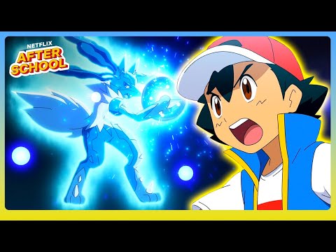 Lucario and Greninja Join Forces! | Pokémon Ultimate Journeys | Netflix Family