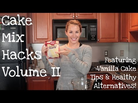 Boxed Cake Mix Tips and Tricks
