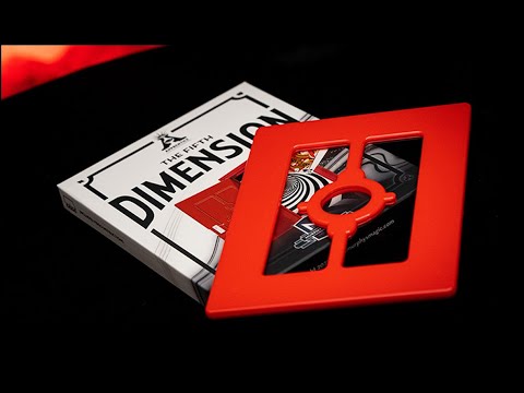 Fifth Dimension Murphy's Magic Trick Pen Pencil Thru Card Frame