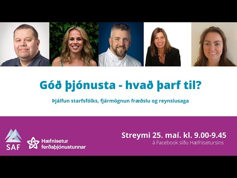 Menntamorgunn: Góð þjónusta - Hvað þarf til?