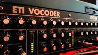 Video thumbnail for ETI Vocoder by Powertran by Tom Mar