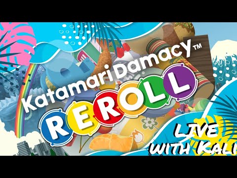 Katamari Damacy Reroll Live Nintendo Switch Gameplay with Kali - Part 1