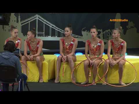 Team RUSSIA (RUS) 3 Hoops 2 Clubs - 2019 DERIUGINA CUP Grand Prix