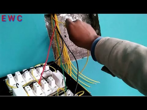 18 moduler switch board wiring।।18 मॉड्यूलर स्विच बोड सॉकेट इंडिकेटर फैन रेगूलेटर फुल वायरिंग फिटिंग