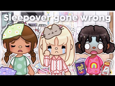 The sleepover! *GONE WRONG* (WITH VOICE) II Toca boca roleplay