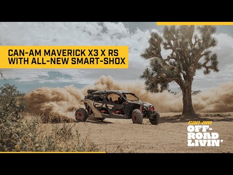 Introducing the 2021 Can-Am Maverick X3 X rs with Smart-Shox semi-active suspension