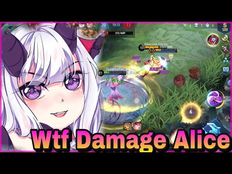 Wtf Damage Alice - Alice Best Build Damage 2021 | Alice Mobile Legends | Alice Top 1 Full Gameplay