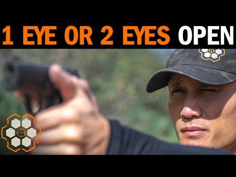 How to Aim: Should You Shoot with One or Two Eyes Open?
