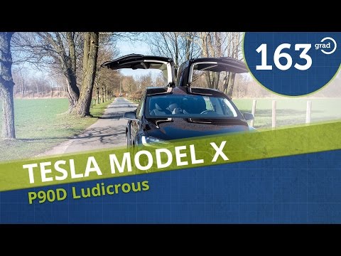 Tesla Model X P90D Ludicrous | Test | Reichweite | Aufladen | Ausstattung |  Review 4k