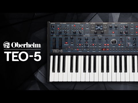 Oberheim TEO-5 Demo: Presets for Ambient, Techno, and Electronica  - NO "T. Sawyer" or "Jump"