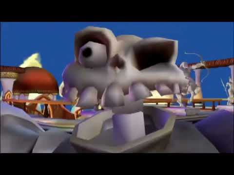 MediEvil: Resurrection - Hall of Heroes Cutscene - Bloodmonath Skull Cleaver