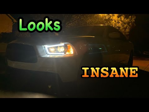 2011-2014 Dodge Charger Spyder Headlight Kit Install