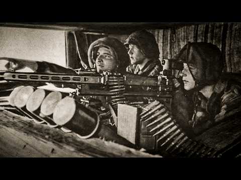 The Deadliest Minutes of D-Day — German Machine Gunner’s POV! German defense at Omaha!