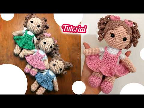 Amigurumi Crochet Doll Alana 1/2 | Tangled in Threads