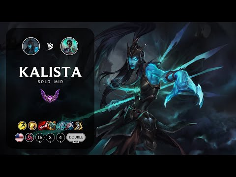 Kalista Mid vs Karma - NA Master Patch 13.11