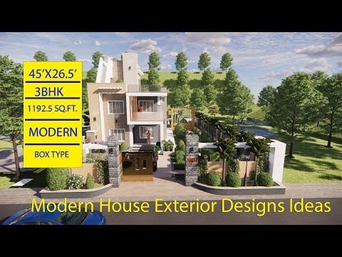 Best House Design in Nepal | Modern House Exterior Designs Ideas | Box type house